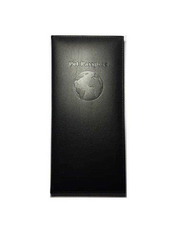 Leather Pet Document Holder